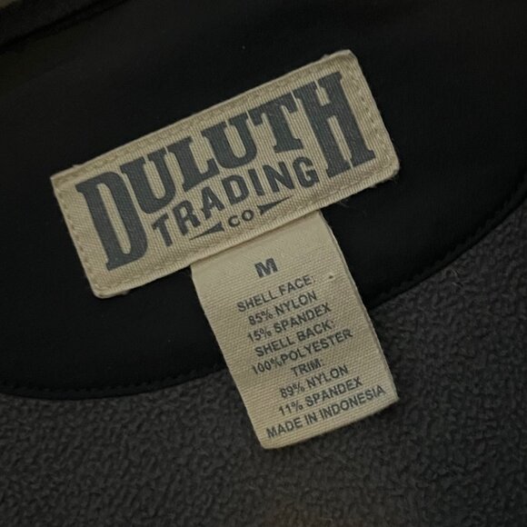 Duluth Trading Co, Men's Black Hills Windfront Vest, Medium, Dark Grey and Black - Picture 10 of 12